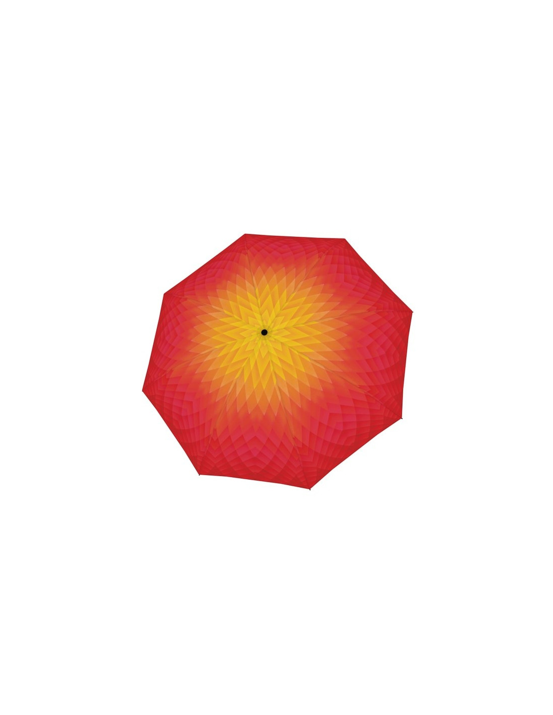 Carbonsteel Magic Fusion red/yellow - dámský plně automatický deštník