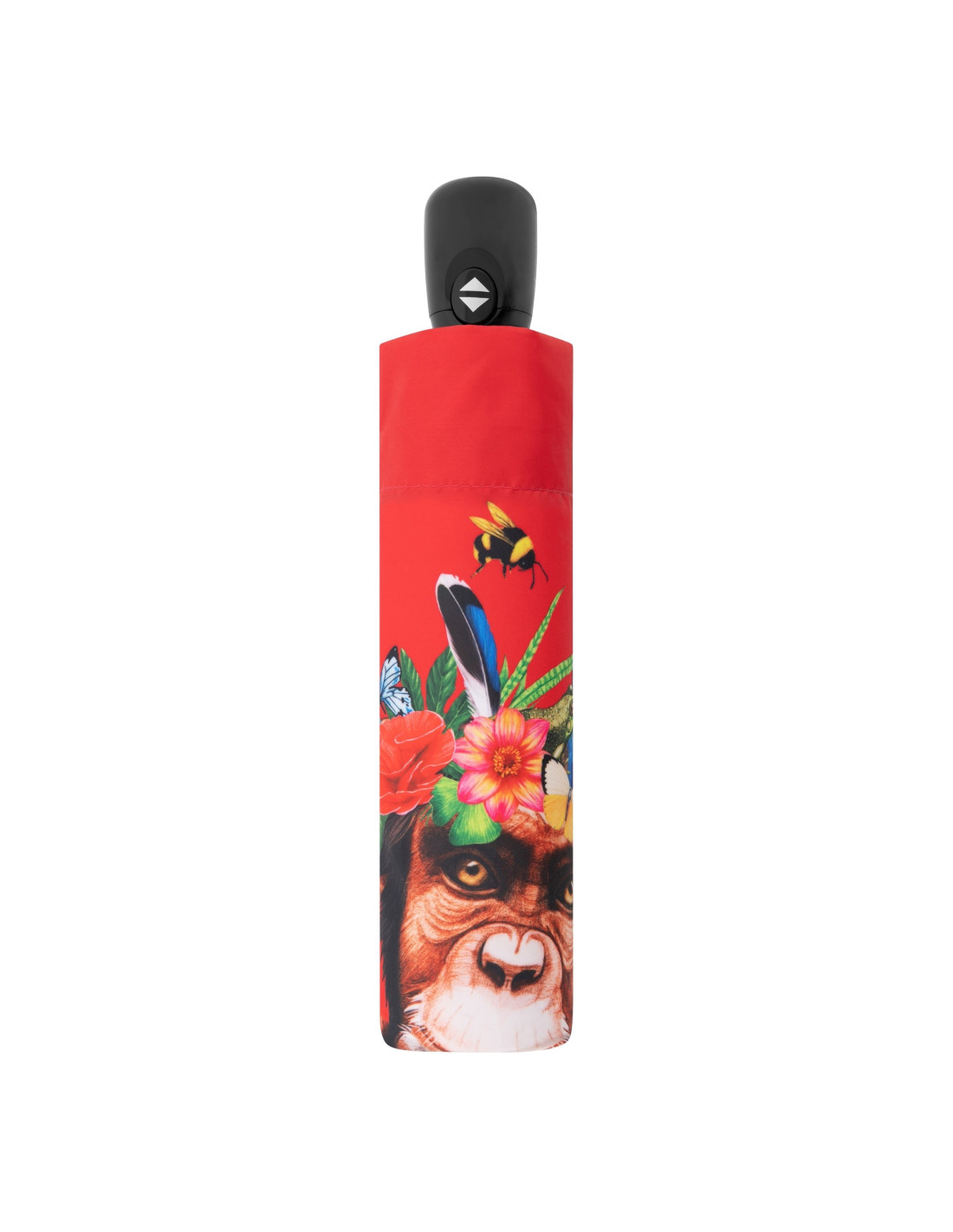 Modern Art Magic Flower Monkey - dámský plně automatický deštník