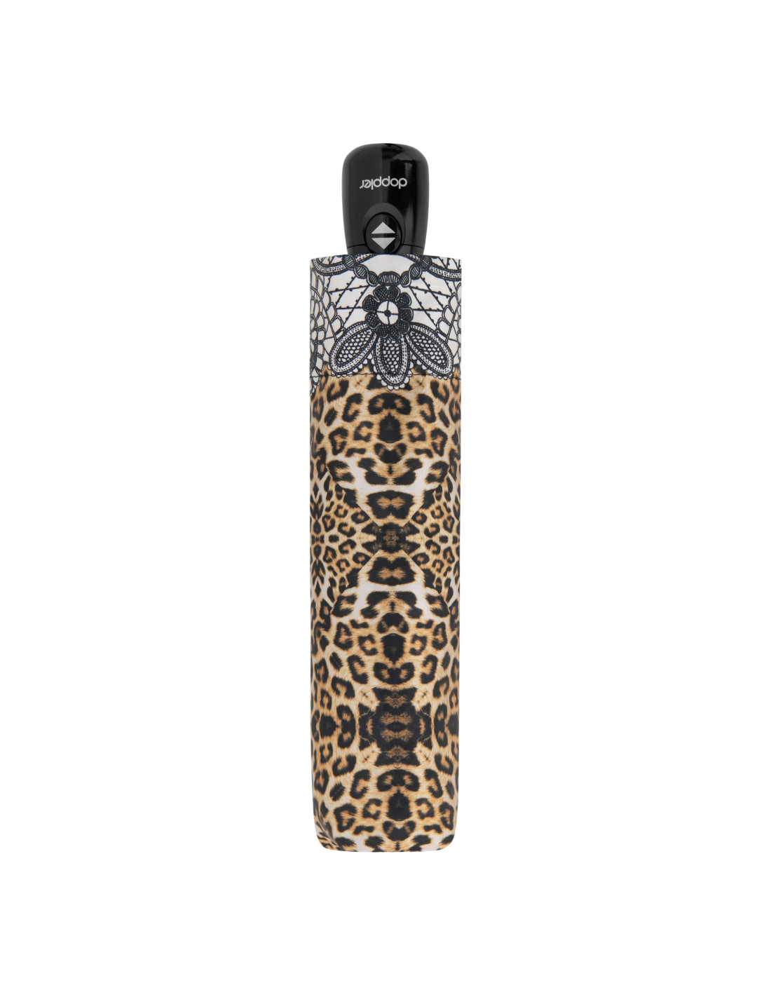 Fiber Magic Leopardo satin - dámský plně automatický deštník