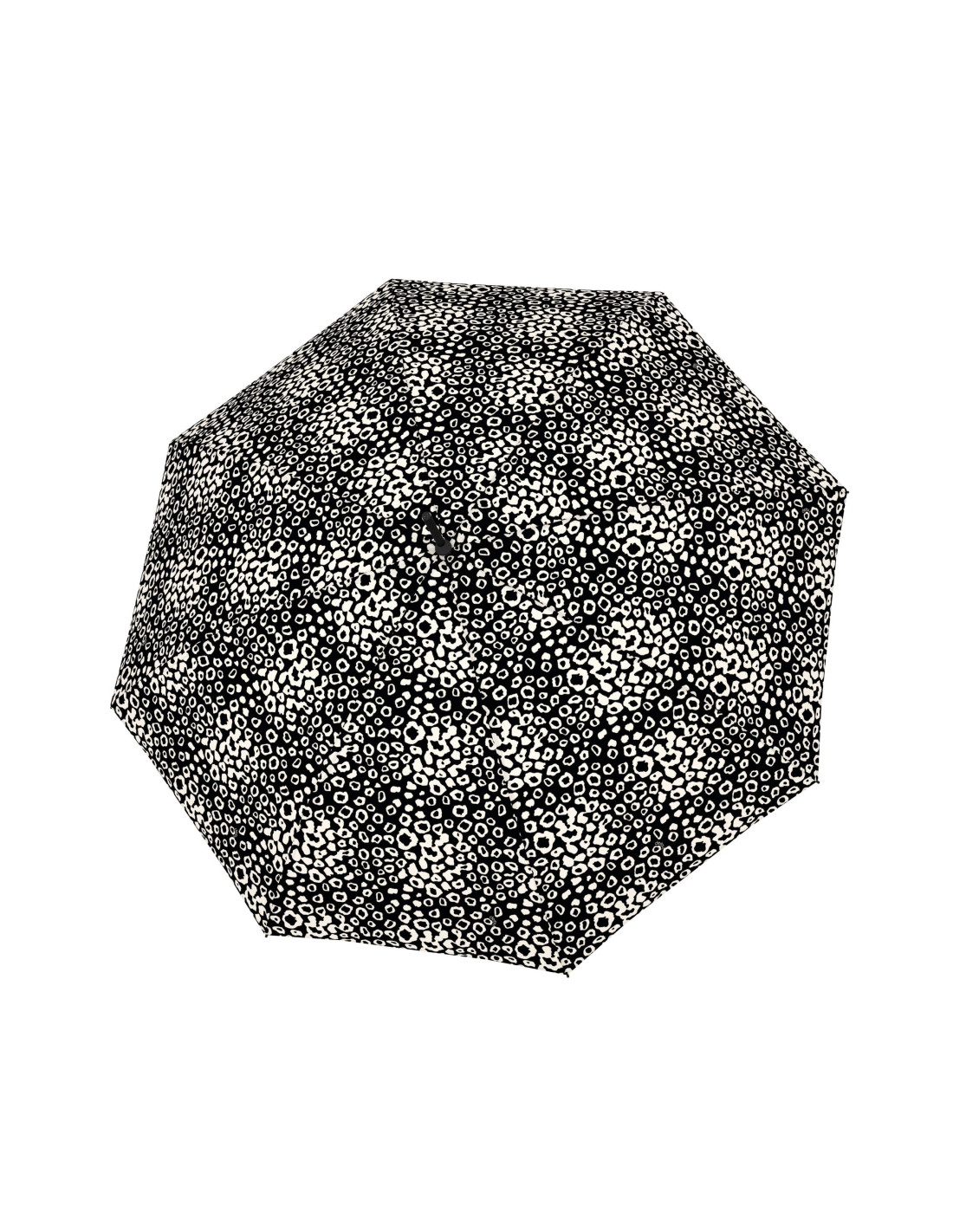 Lang Hit AC Loop Black & White - dámský holový vystřelovací deštník