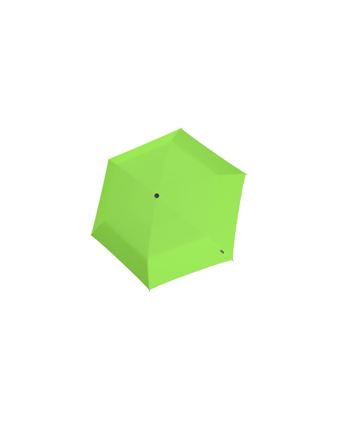 KNIRPS US.050 NEON GREEN - lehký dámský skládací plochý deštník