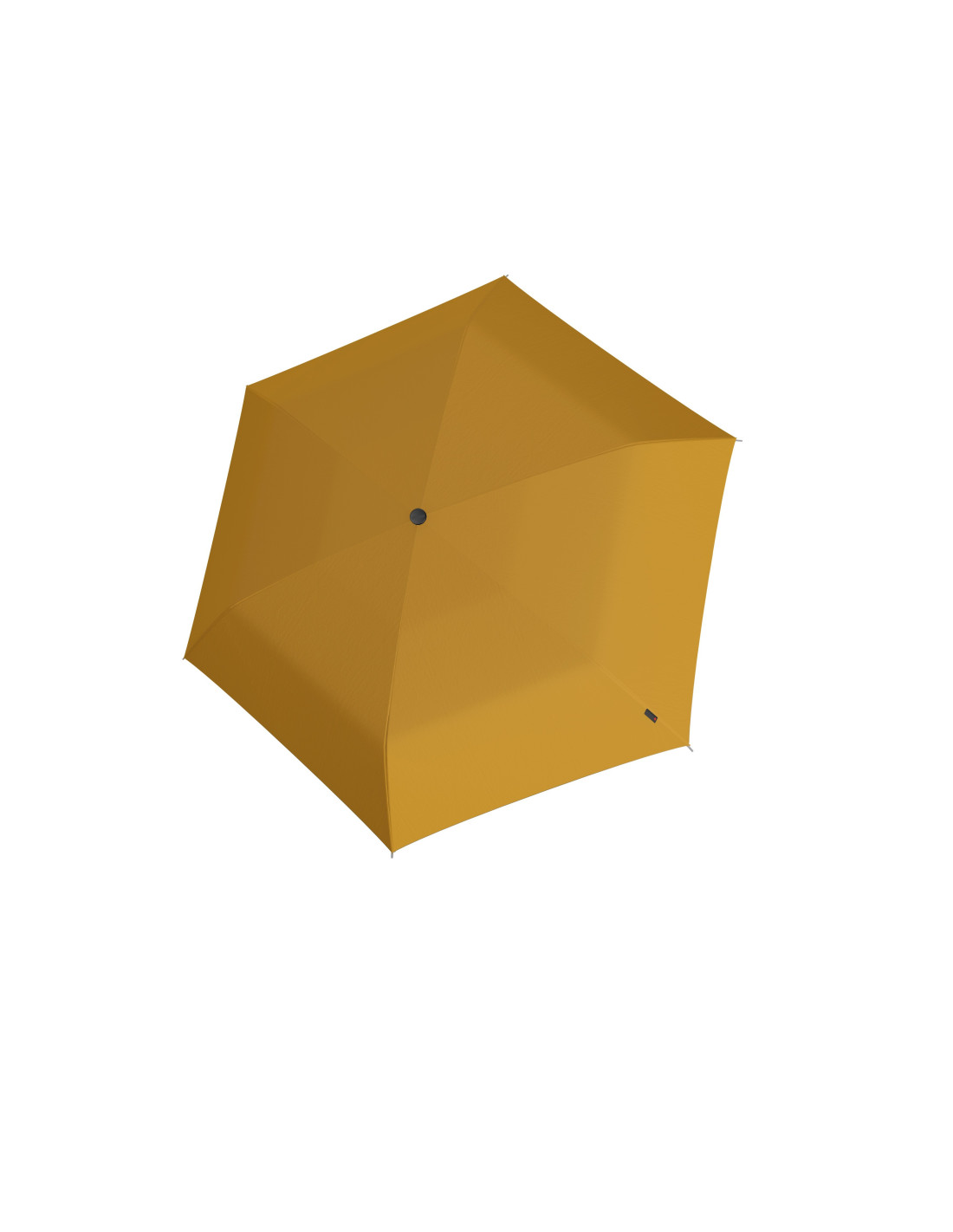 Knirps US.050 ultra light slim manual curry - lehký dámský skládací plochý deštník