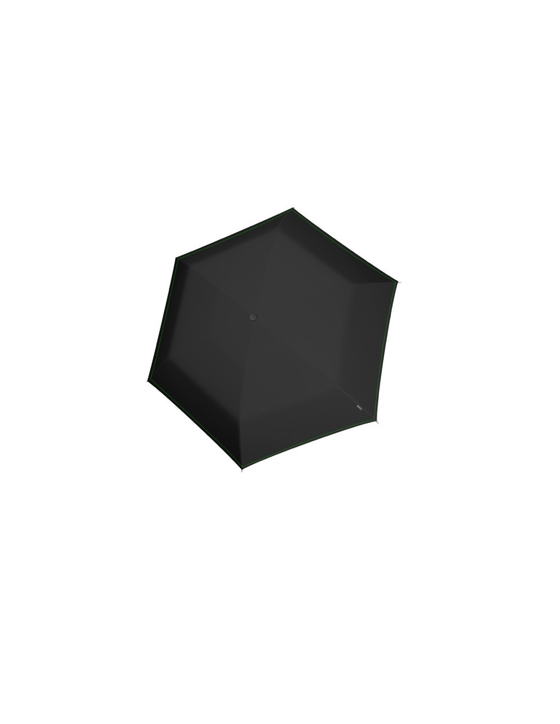 KNIRPS U.200 NEON BLACK - elegantní dámský plně automatický deštník