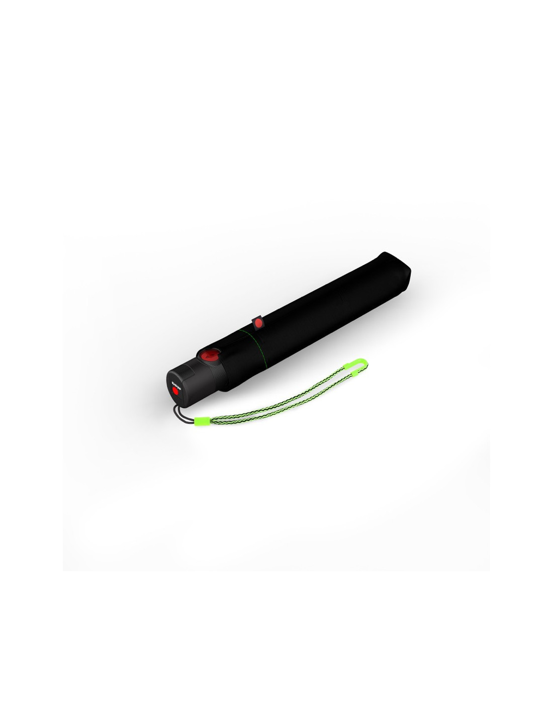 KNIRPS U.200 NEON BLACK - elegantní dámský plně automatický deštník