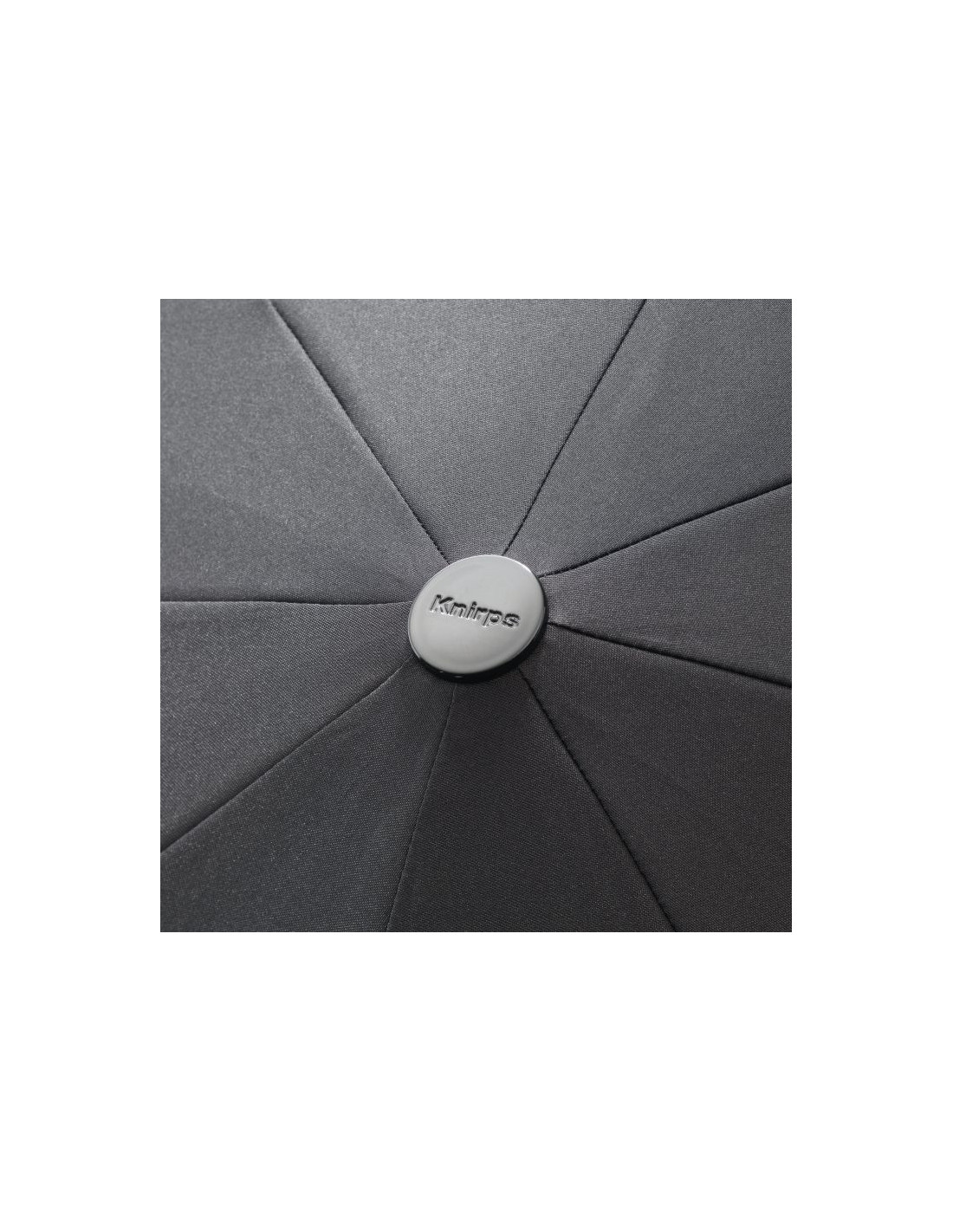 KNIRPS T.200 CHECK BLACK - elegantní dámský plně automatický deštník