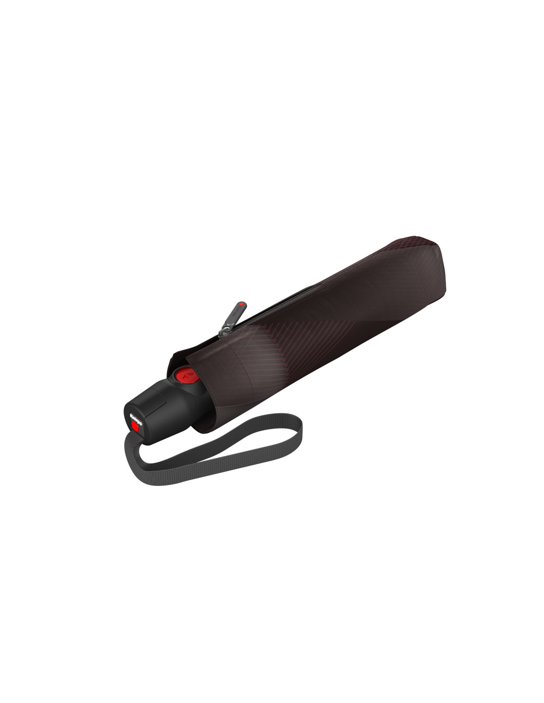 KNIRPS T.200 Symphony chocolate - elegantní plně automatický deštník