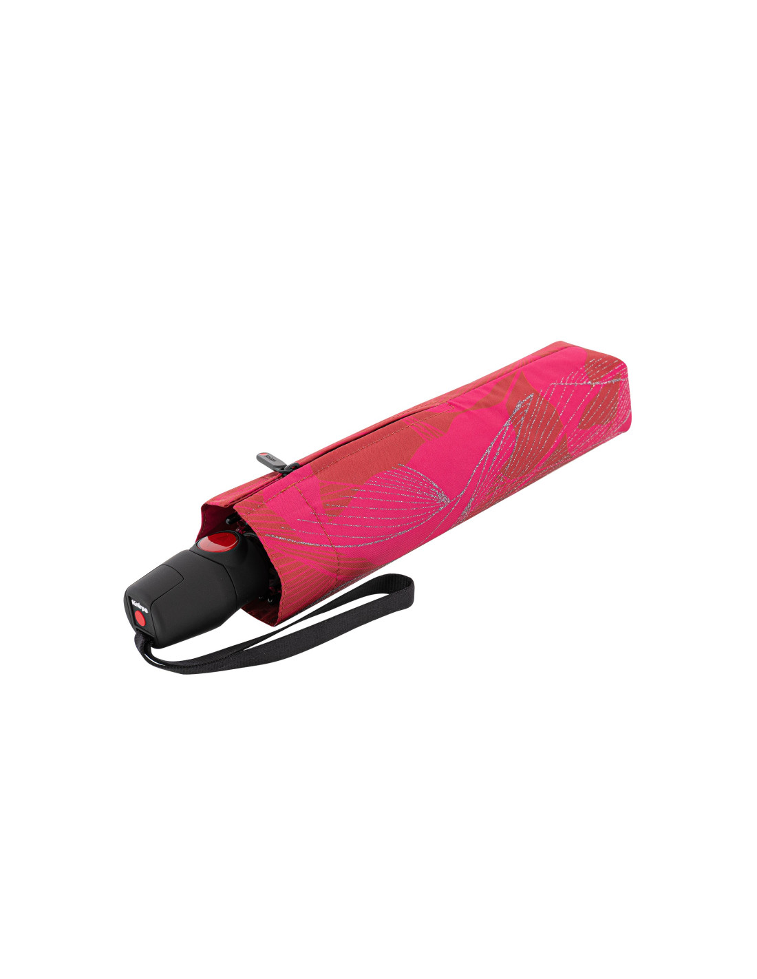 KNIRPS T.200 Medium Duomatic Garden Scarlet - elegantní plně automatický deštník