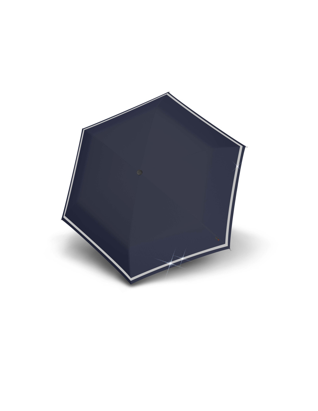 KNIRPS ROOKIE NAVY REFLECTIVE - lehký skládací deštník