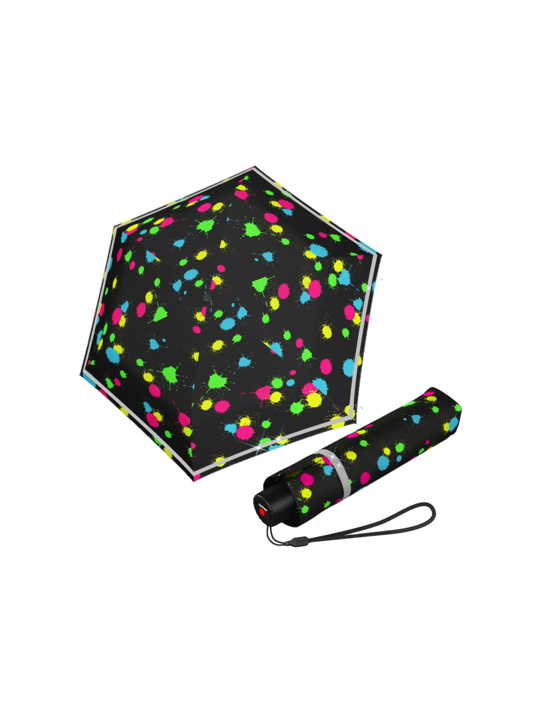 Knirps Rookie Bubble Pust Reflective lehký skládací deštník