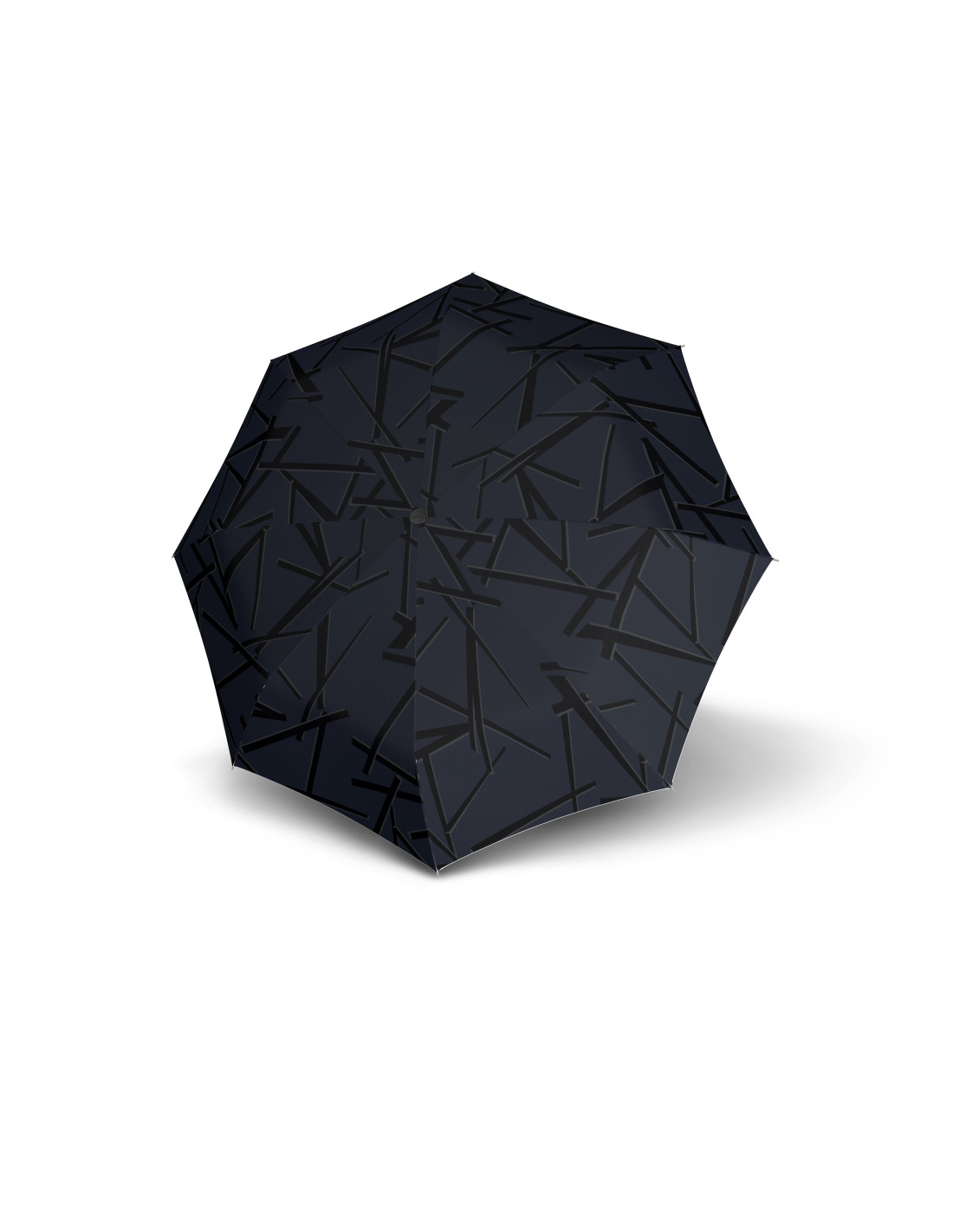 KNIRPS A.200 MEDIUM Kombat Navy - elegantní dámský plnoautomatický deštník