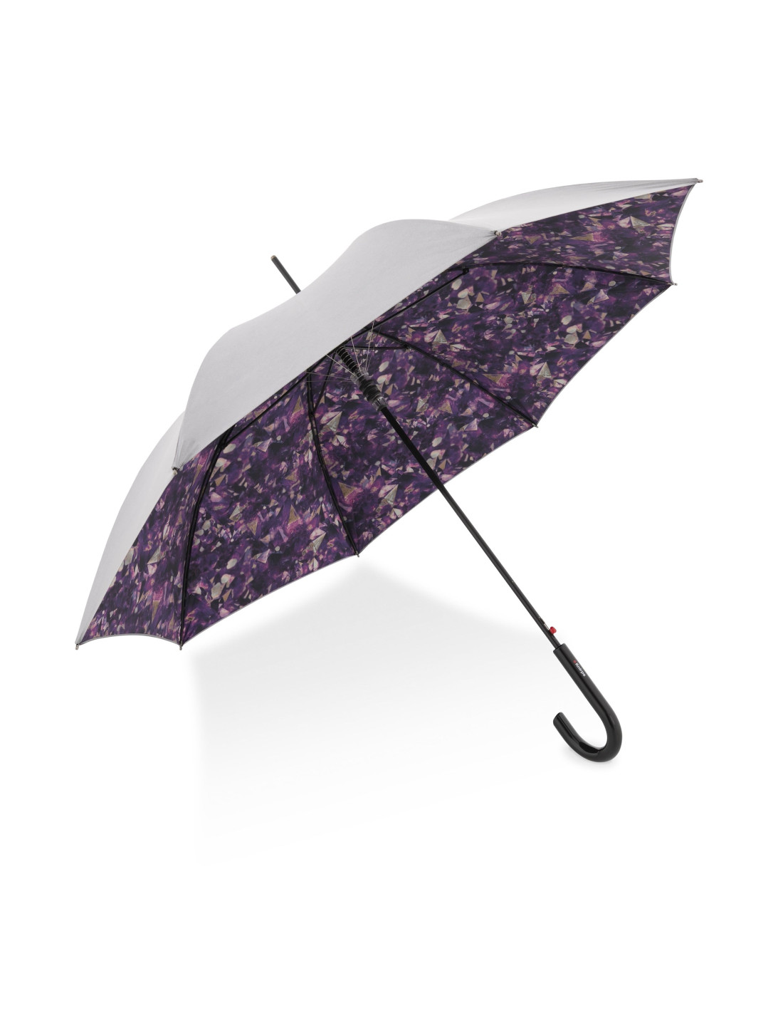 KNIRPS T.760 FEEL PURPLE s UV - elegantní holový vystřelovací deštník
