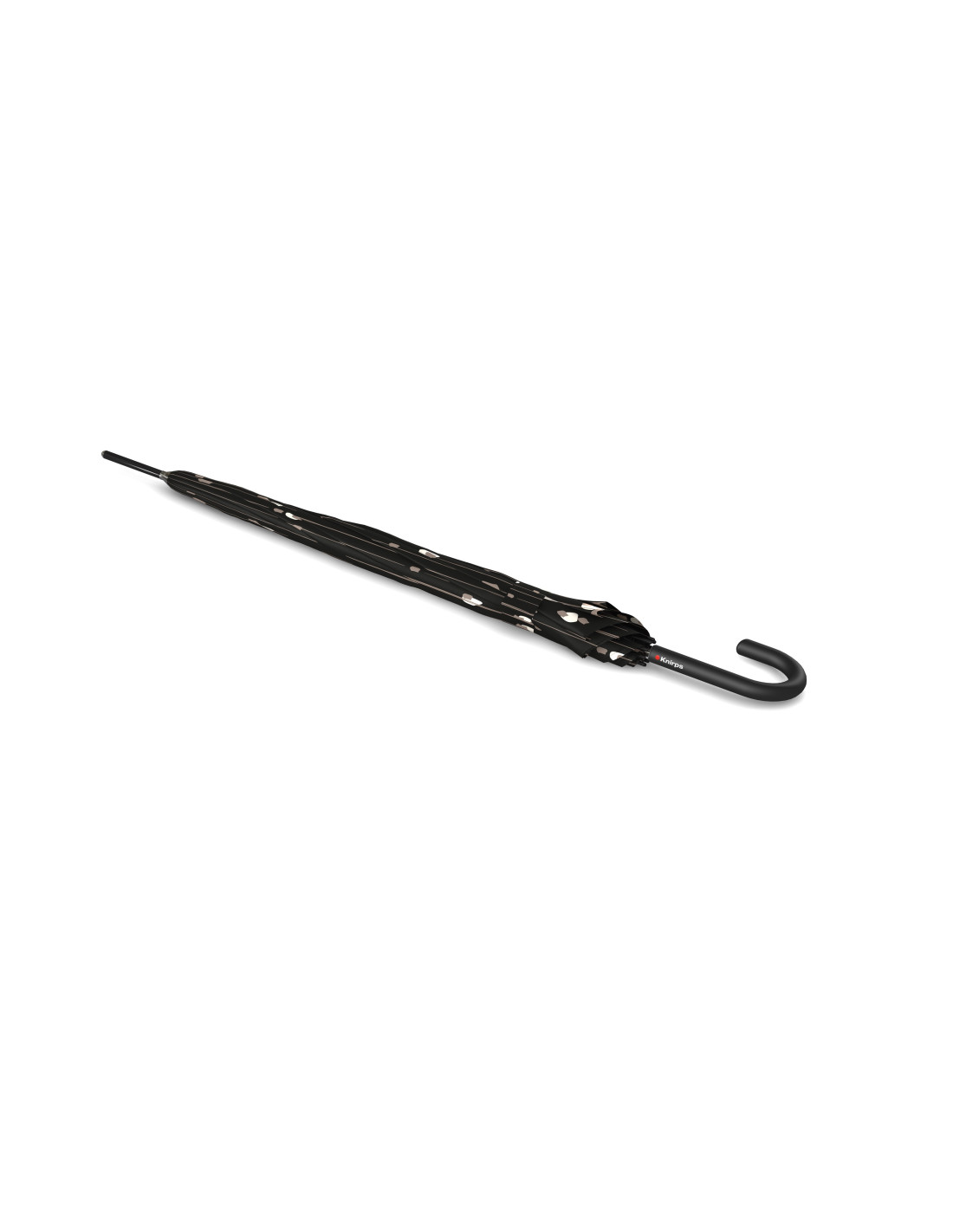 Knirps T .760 Stick Automatic pencil black - elegantní holový vystřelovací deštník