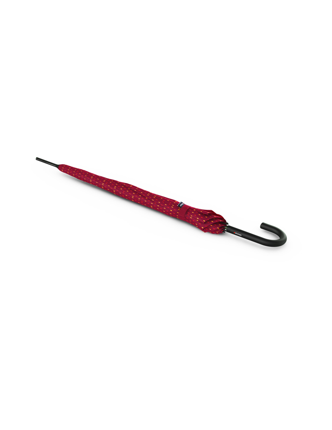 Knirps A.760 Stick Automatic joy red - elegantní holový vystřelovací deštník