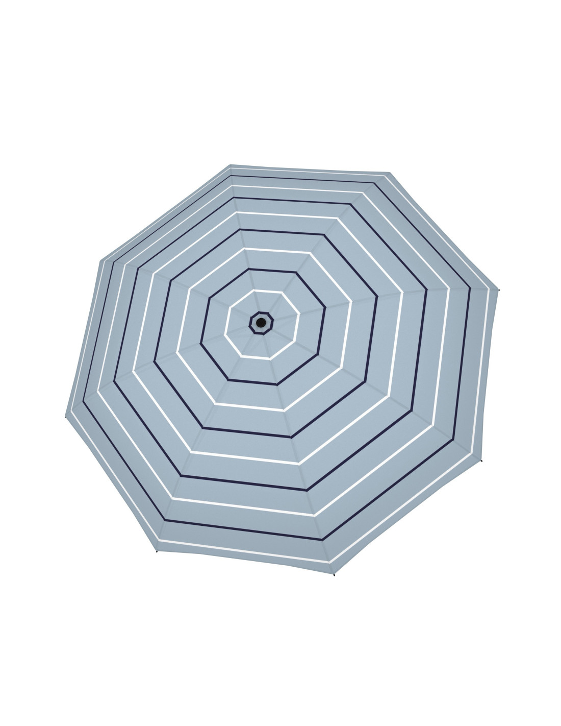 Mini Fiber Classy blue - dámský skládací deštník