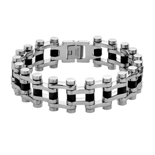 Náramek z chirurgické oceli řetěz 22 cm