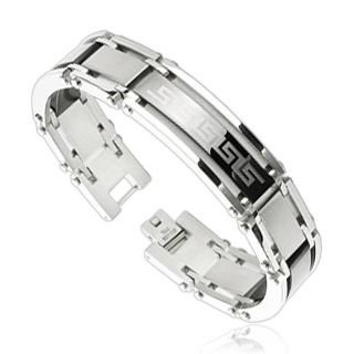 Náramek z chirurgické oceli SSBQ-3006