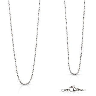 Ocelový řetízek šířka 2 mm