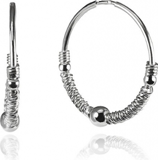 Náušnice kruhy SILVEGOB30137-30