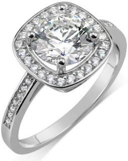 GIO CARATTI stříbrný prsten SHARLIN se Swarovski Zirconia - TXR908033