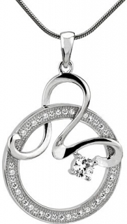 Stříbrný přívěsek ALEGORIA s micro zirconia - JJJP0171