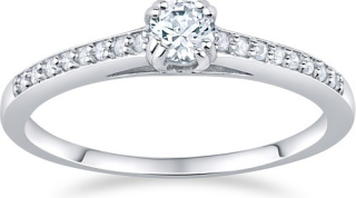 SILVEGO stříbrný prsten ATHENAIS se Swarovski® Zirconia