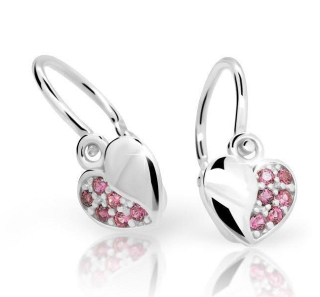 Dětské naušnice Cutie C2160-B Pink