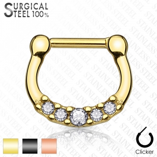 Piercing do nosu Septum SEPS-35