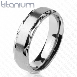Prsten z titanu R-TM-3902