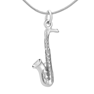 Stříbrný přívěsek SAXOFON PRM13095