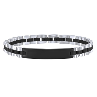 WEST SIDE náramek pro muže AXTON z chirurgické oceli 21 cm DQ80014