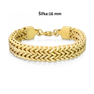 Náramek z chirurgické oceli SB02MG