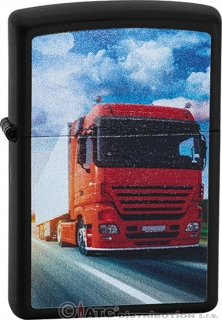 Benzínový zapalovač Zippo 218 RED TRUCK 26869