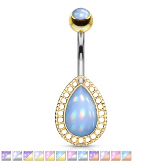 Piercing do pupíku z chirurgické oceli NSQ-5051