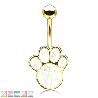 Piercing do pupíku z chirurgické oceli NSQ-5057