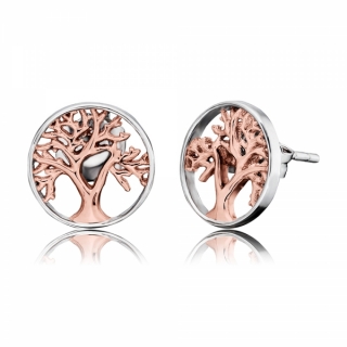 Náušnice ENGELSRUFER Strom života ERE-LILTREE-BI
