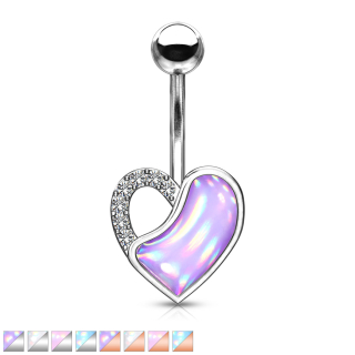 Piercing do pupíku z chirurgické oceli NSQ-5048