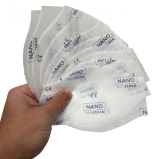 Filtry NANO.MED.CLEAN 99,9% - balení 10 ks.