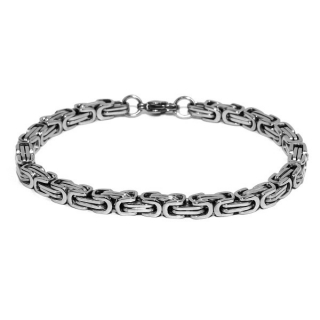 Nerezový náramek pro muže 5mm x 22cm KMMB25365 