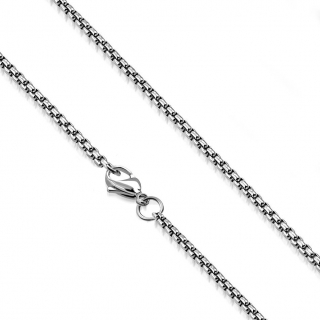 Řetízek z chirurgické oceli Box 2 mm