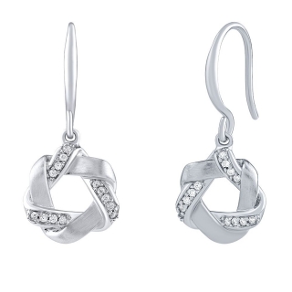 Stříbrné náušnice Rocco s Brilliance Zirconia FW15739E