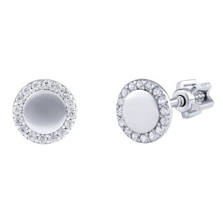 Stříbrné náušnice Dolly s Brillianc Zirconia  PRGMH10ES