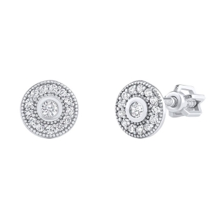 Stříbrné náušnice Beny s Brilliance Zirconia PRGSGE2165ES 
