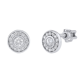 Stříbrné náušnice Beja s Brilliance Zirconia PRGPZE0165ES