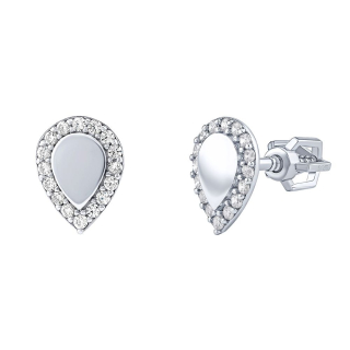 Stříbrné náušnice Aki s Brilliance Zirconia PRGSGE2136ES