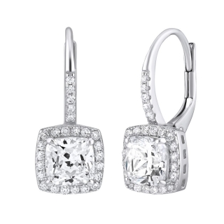 Stříbrné náušnice se Swarovski® Zirconia MW02277SW 