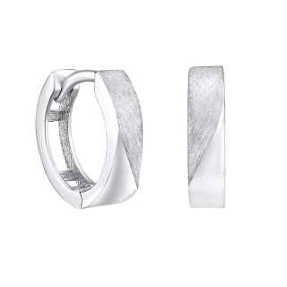 Stříbrné náušnice kruhy Arya QR574SE