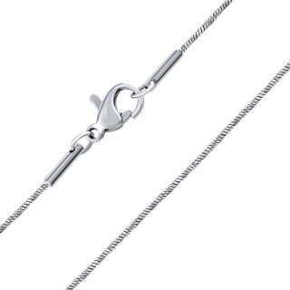 Jemný ocelový řetízek hádek diamond twist 1mm RRCN0109