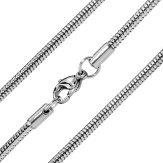 Ocelový kulatý řetízek 3mm RRCN0105