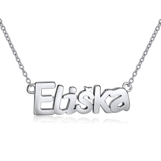 Stříbrný řetízek se jménem ELIŠKA JJJ1859-EL