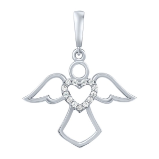 Stříbrný přívěsek anděl Liana s Brilliance Zirconia PRGPK0813PS
